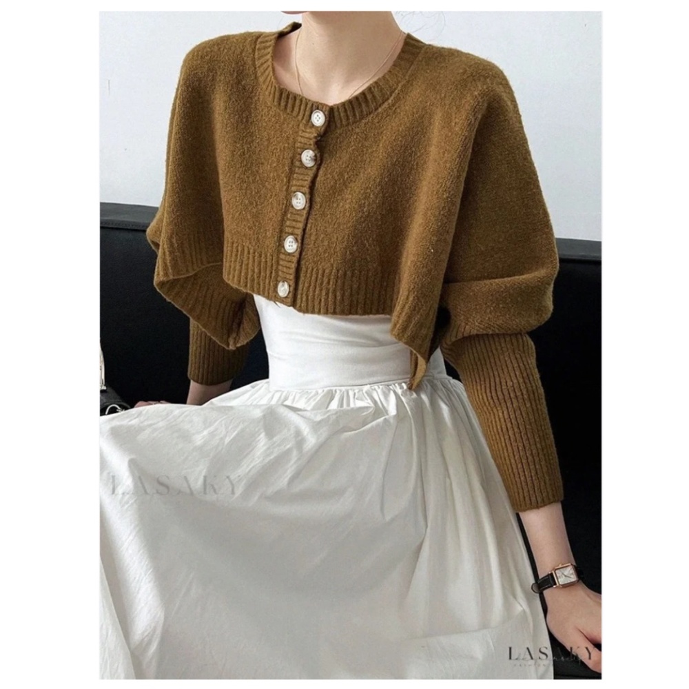 Commense crop cardigan